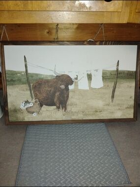 Hobby Lobby Highland Cow Wall Decor
